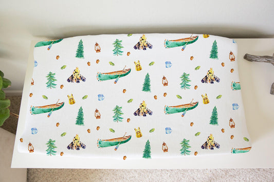 Camping Change Pad Cover - Bug & Bean Decor