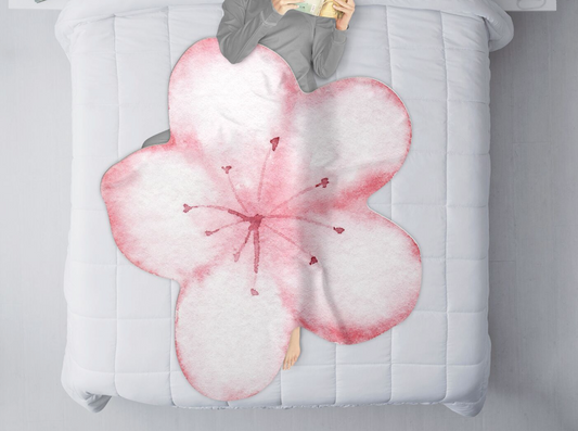 The Imagination Blanket - Pink Flower