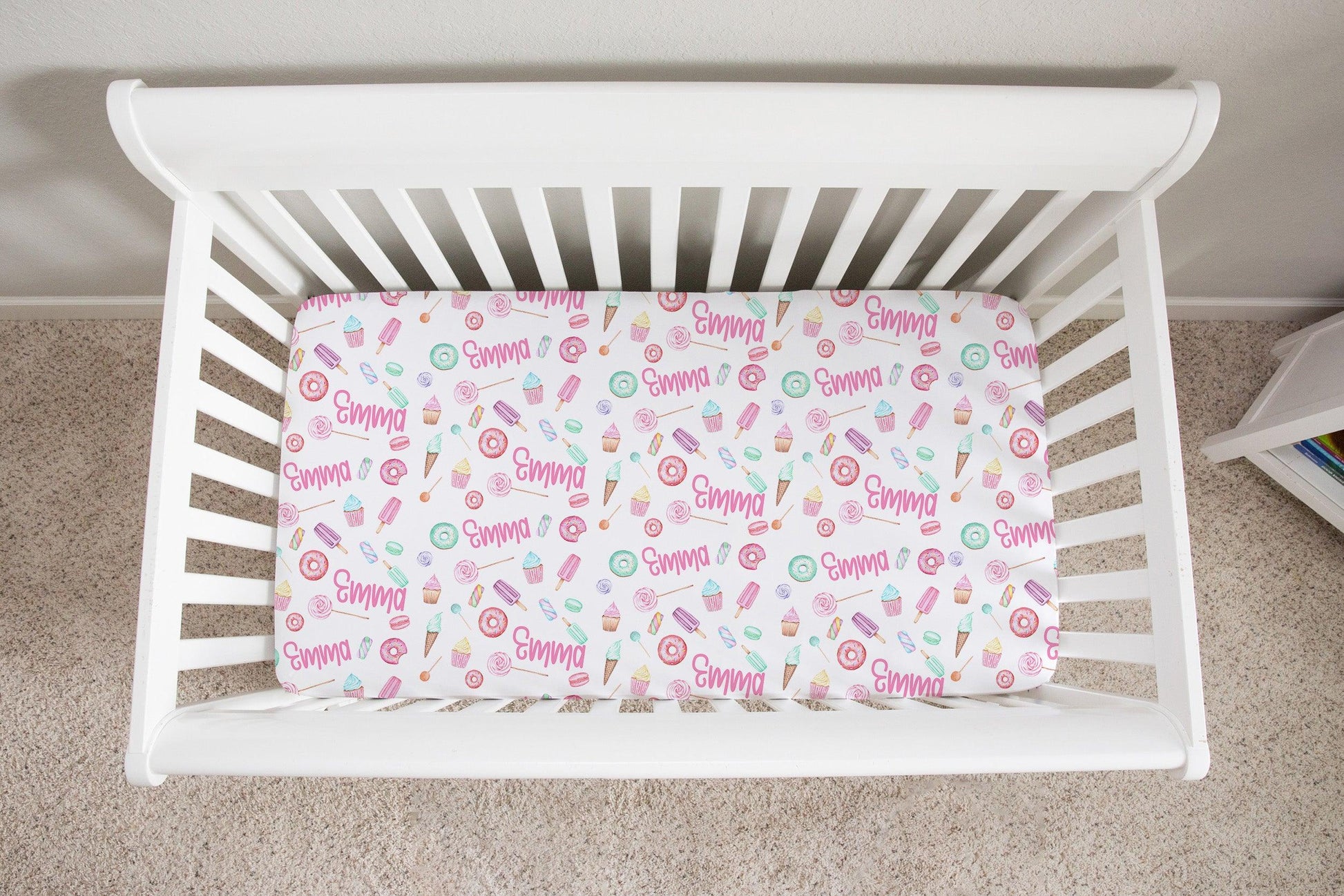 Candy Land Crib Sheet - Bug & Bean Decor