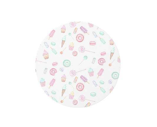 Candyland Circular Playmat/ Rug - Bug & Bean Decor