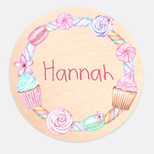 Custom Candyland Printed Wooden Round