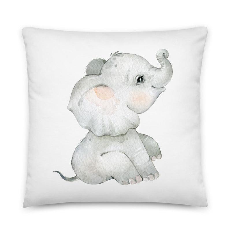 Baby Elephant Pillow (Single Sided) - Bug & Bean Decor