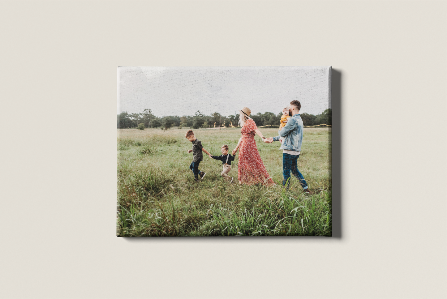 Traditional Stretched Canvas Custom Print (Landscape)