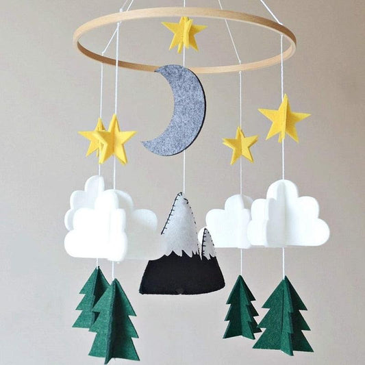 Mountain and Forest Mobile/ Nursery Decoration - Bug & Bean Decor