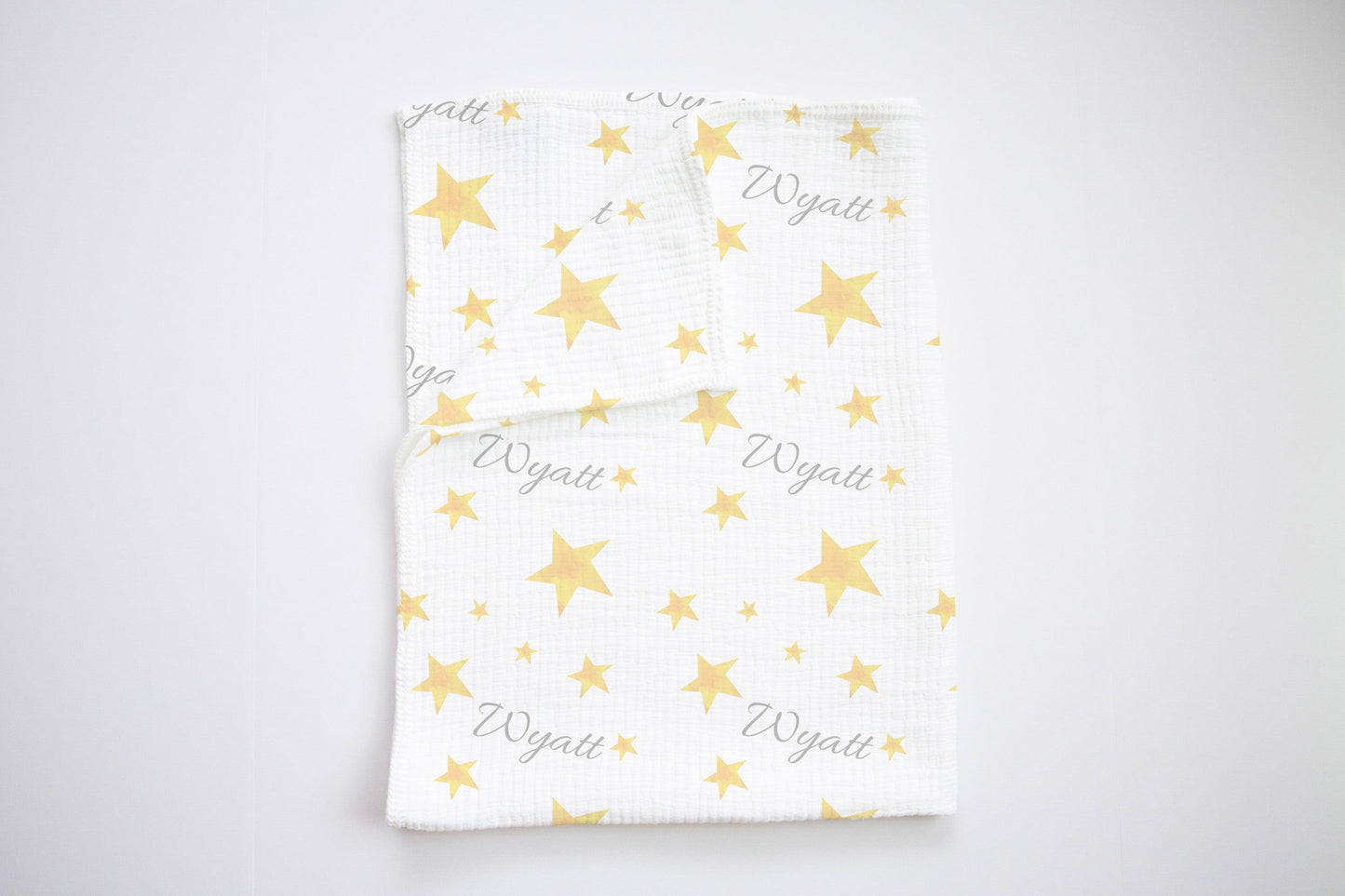 Star Personalized Swaddle - Bug & Bean Decor